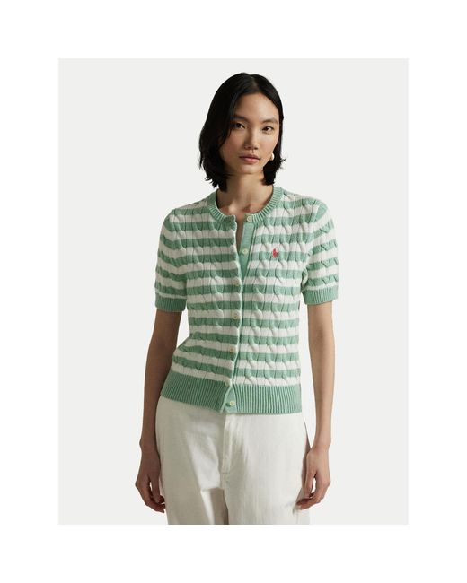 Polo Ralph Lauren Green Strickjacke 211965757001 Slim Fit