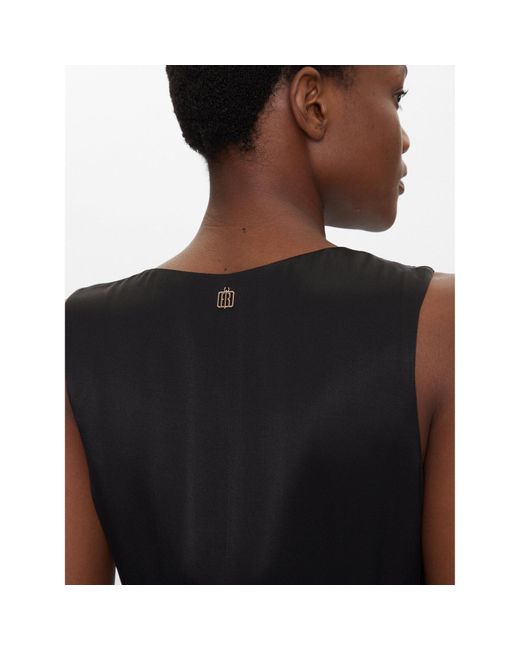 Fracomina Black Coctailkleid Fs25Sd2004W73201 Slim Fit