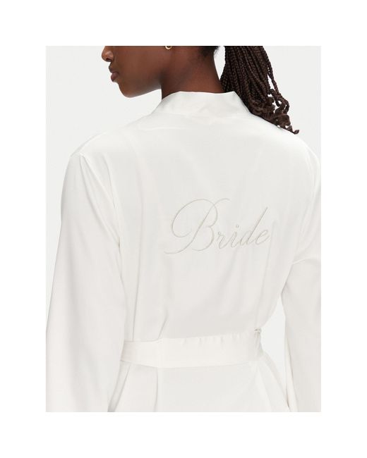 Hunkemöller White Bademantel Bridal 302071
