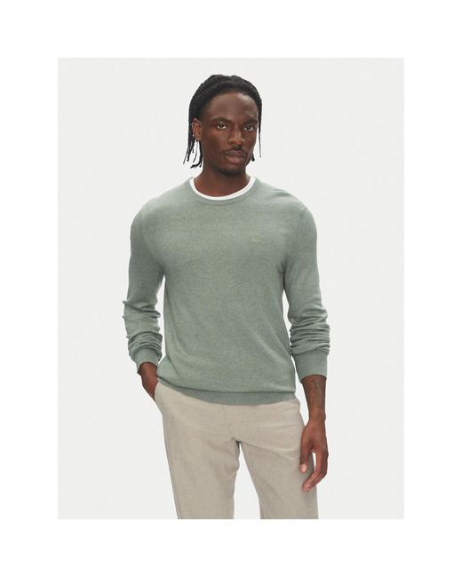 Lindbergh Pullover 30-80043 Slim Fit in Green für Herren