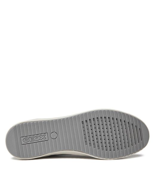 Geox Gray Sneakers d blomiee d366he 0aj22 c0628 silver/off wht