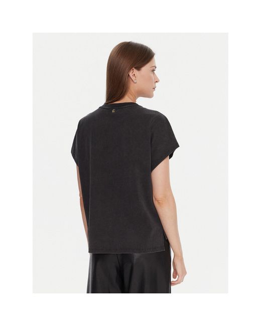 Lola Casademunt Black T-Shirt Lf2515030 Loose Fit