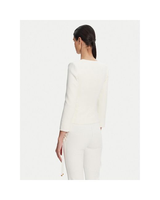 Elisabetta Franchi White Sakko Gi-135-51E2 Regular Fit