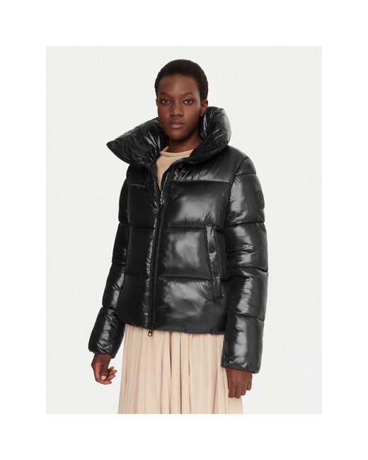 Save The Duck Black Winterjacke D39370W Love21 Regular Fit
