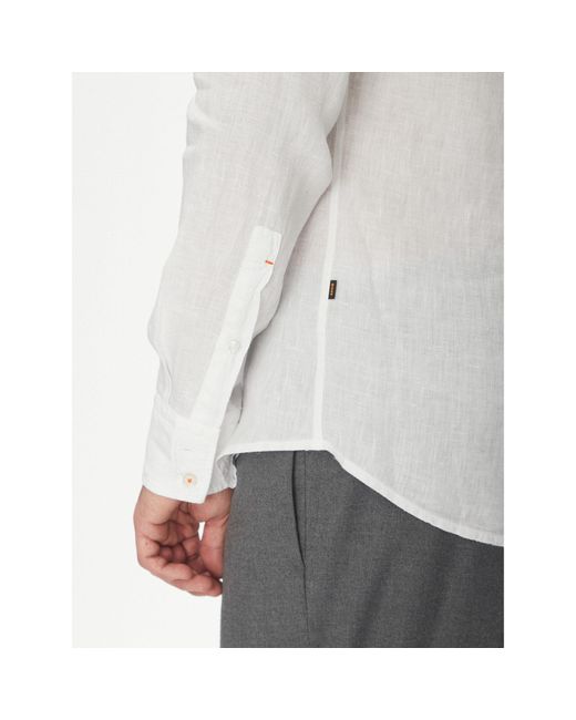 Boss Hemd 50537381 Regular Fit in White für Herren