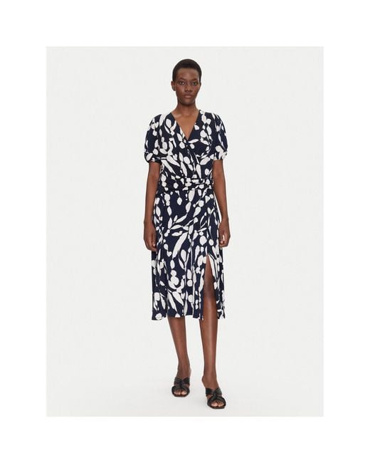 Joseph Ribkoff Blue Sommerkleid 251014 Regular Fit