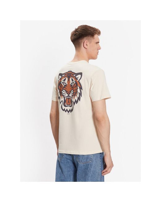 '47 T-Shirt Detroit Tigers Backer '47 Echo Tee Regular Fit in White für Herren