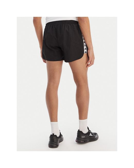 Kappa Badeshorts Banda Cali 304S6G0 Regular Fit in Black für Herren