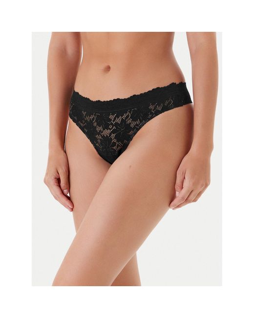 Selmark Black Stringtanga 10901