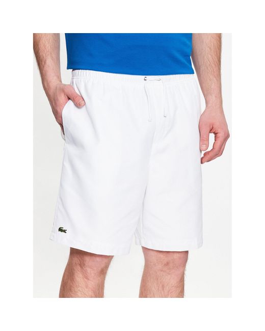Lacoste Tennisshorts Gh353T Weiß Regular Fit in White für Herren