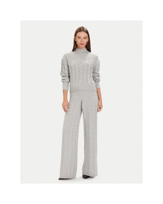 Guess Gray Rollkragenpullover W5Br30 Z1192 Relaxed Fit