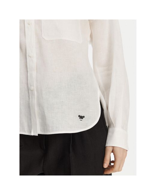 Weekend by Maxmara White Hemd Spoleto 2515111042 Regular Fit