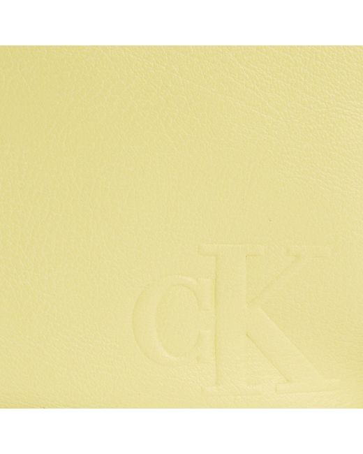 Calvin Klein Yellow Handtasche ultralight dblzip camera bag21 pu k60k610326 lcn