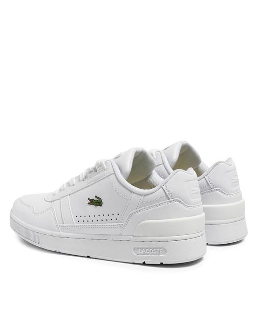 Lacoste White Sneakers T-Clip 745Sfa0090 Weiß