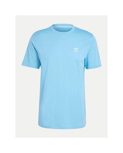 Adidas T-Shirt Trefoil Essentials Iz2099 Regular Fit in Blue für Herren
