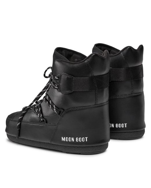 Moon Boot Schneeschuhe sneaker mid 14028200001 black 001