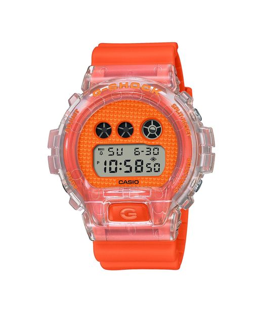 G-Shock Uhr Dw-6900Gl-4Er in Orange für Herren