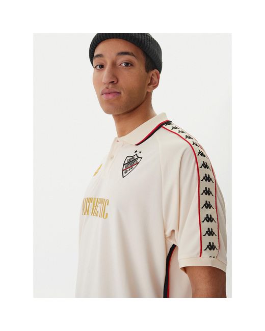 Kappa Technisches T-Shirt Banda Stafen 222 38254Uw Comfort Fit in Natural für Herren