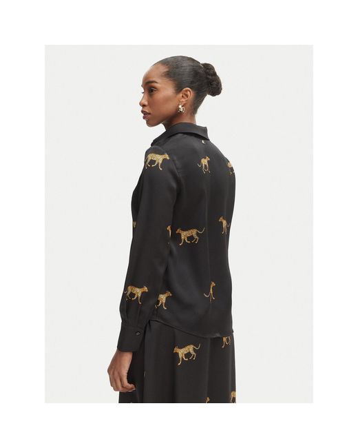 Lola Casademunt Black Hemd Ls2615051 Regular Fit