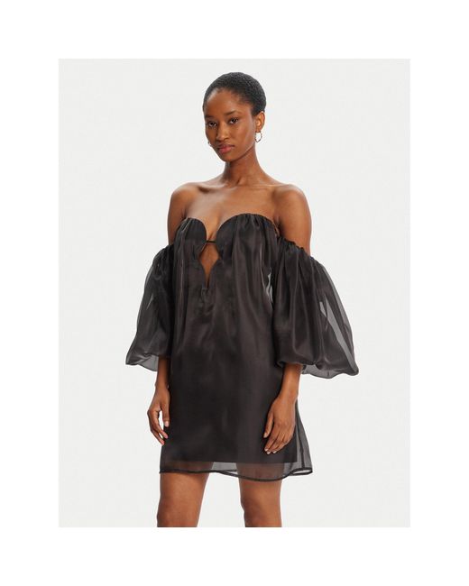 Bardot Black Coctailkleid Freda Volume 59968Db Regular Fit