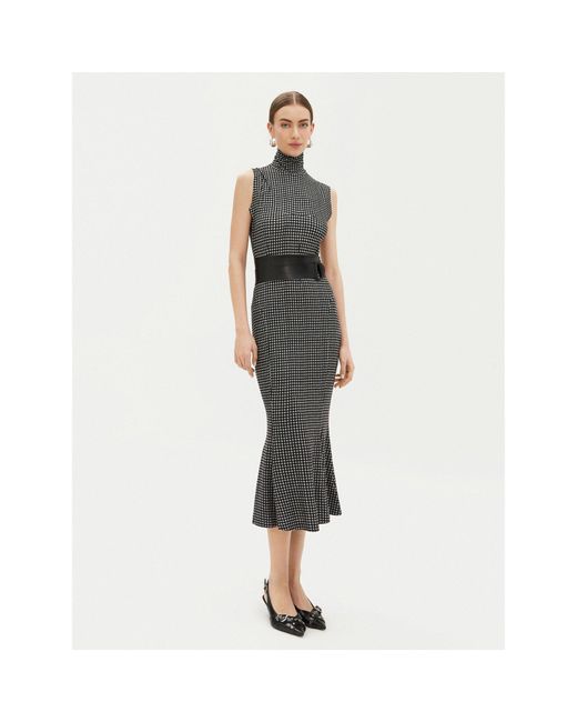 Norma Kamali White Kleid Für Den Alltag Kk3243Pla63665 Slim Fit