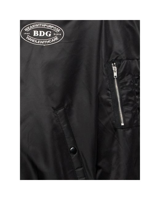 BDG Windjacke Flight Jacket 76834076 Regular Fit in Black für Herren