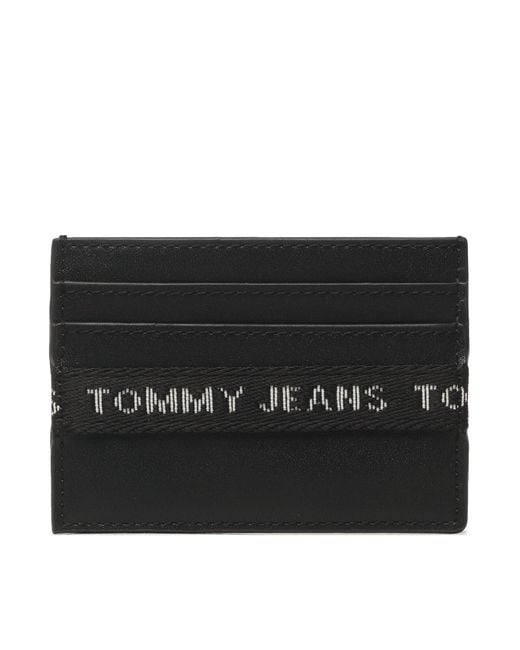 Tommy Hilfiger Kreditkartenetui Tjm Essential Leather Cc Holder Am0Am11219 in Black für Herren