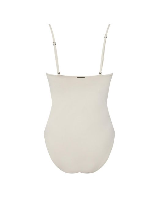 Calvin Klein White Badeanzug Kw0Kw02709