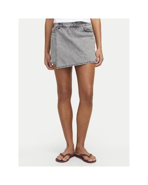 JJXX Gray Skorts Greta 12269114 Loose Fit
