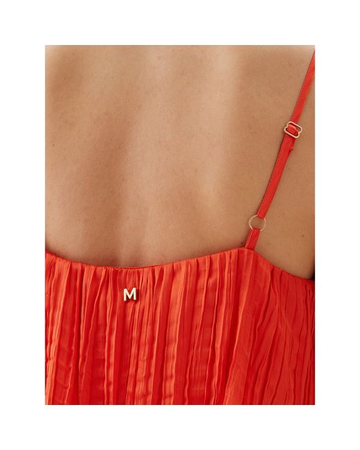 Lola Casademunt Red Sommerkleid Ms2516003 Regular Fit