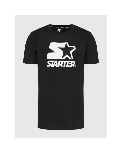 Starter T-Shirt Smg-008-Bd Regular Fit in Black für Herren