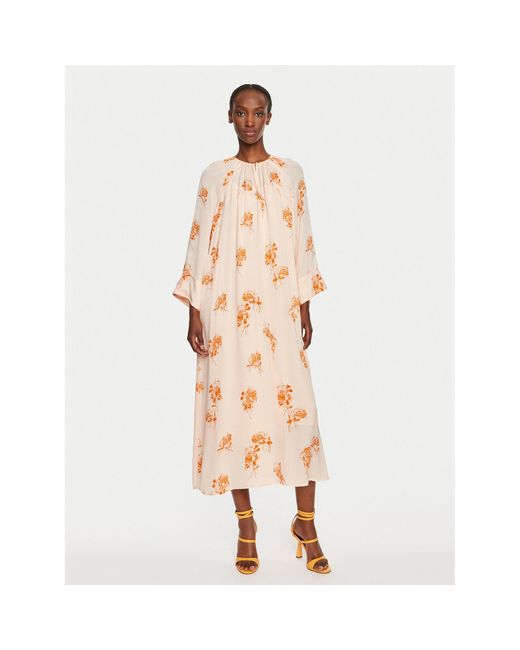 Day Birger et Mikkelsen Natural Kleid Für Den Alltag Maggie Day65243327 Relaxed Fit