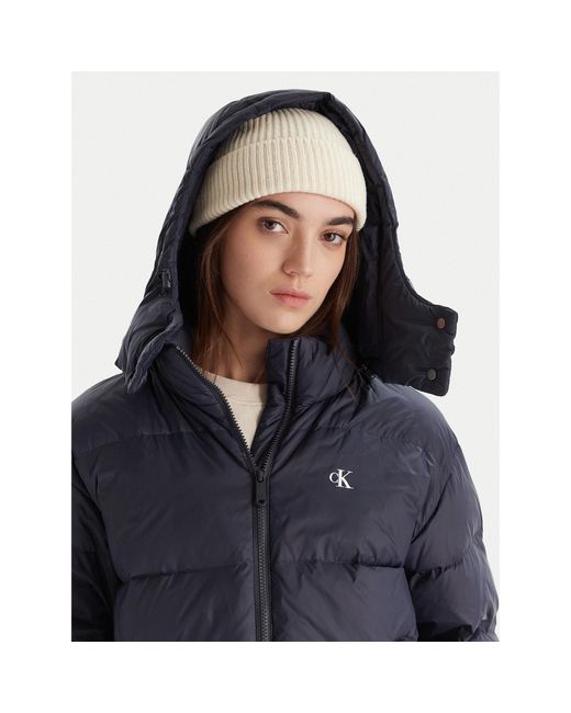 Calvin Klein Blue Daunenjacke Essential Lv047D501G Relaxed Fit