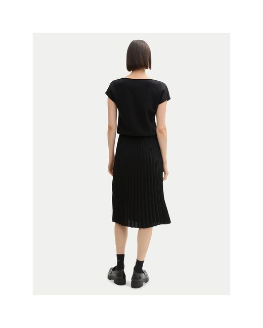 Tom Tailor Black Kleid Für Den Alltag 1043883 Regular Fit