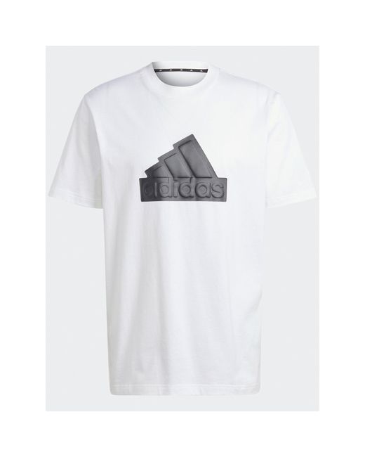 Adidas T-Shirt In1623 Weiß Loose Fit in White für Herren