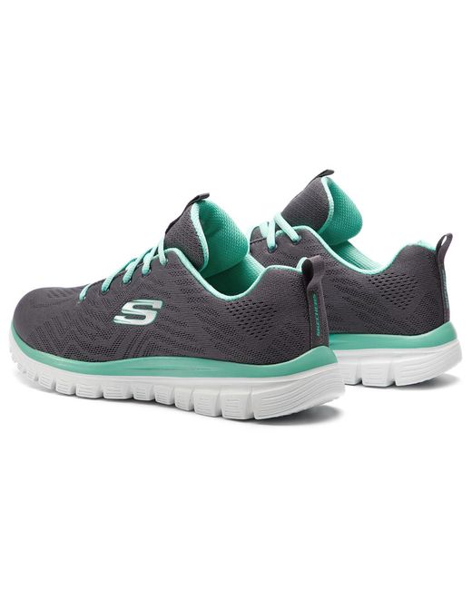 Skechers Blue Sneakers Get Connected 12615/Ccgr