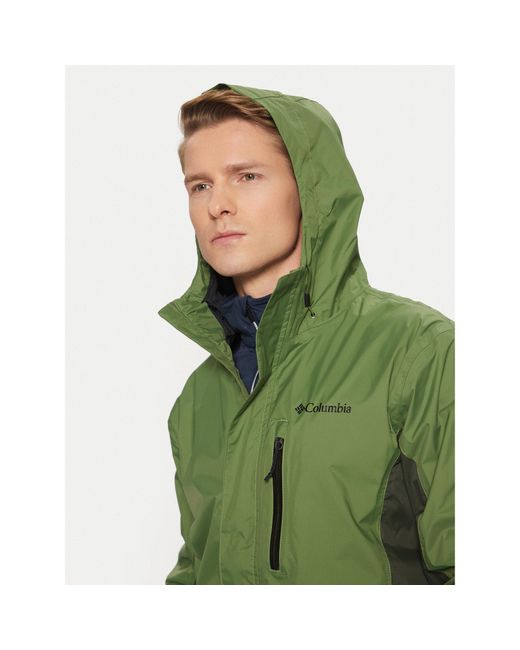 Columbia Regenjacke Pouring Adventure Iii 2117171 Regular Fit in Green für Herren