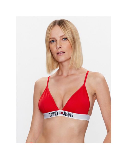 Tommy Hilfiger Red Bikini-Oberteil Uw0Uw04079