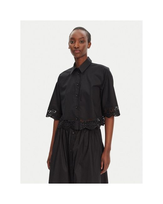 Twinset Black Hemd 251Tt2093 Loose Fit