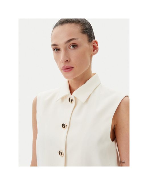 Herskind White Weste 5533519(G) Regular Fit