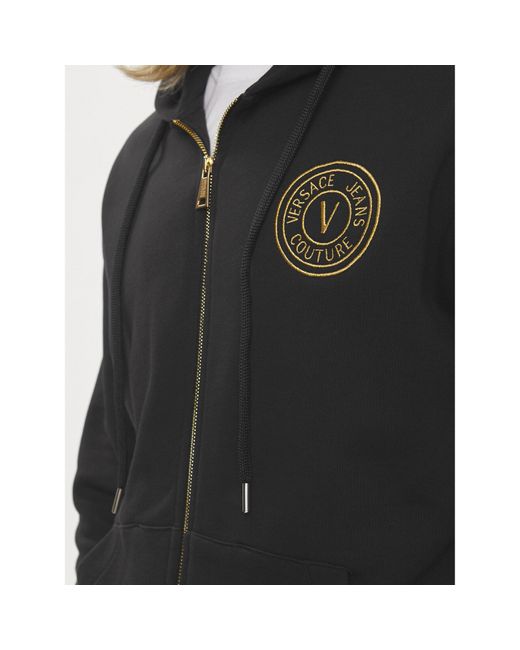 Versace Sweatshirt 76Gait02 Regular Fit in Black für Herren