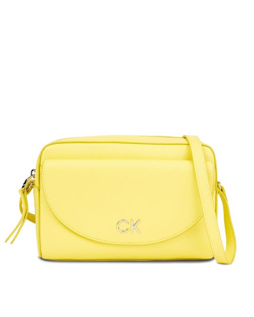 Calvin Klein Yellow Handtasche Ck Daily Camera Bag Pebble K60K611914