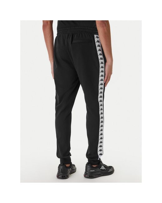 Kappa Jogginghose Banda Alanz 3 321Y8Fw Comfort Fit in Black für Herren