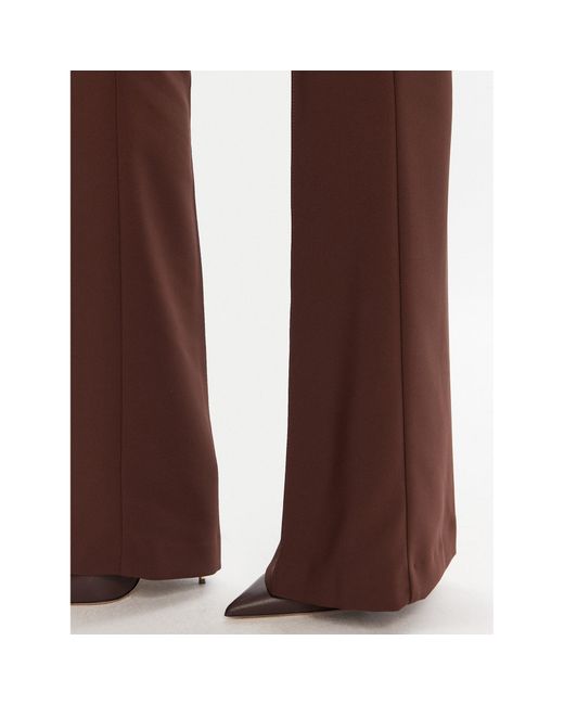 Elisabetta Franchi Brown Stoffhose Pa-122-56E2-V290 Regular Fit