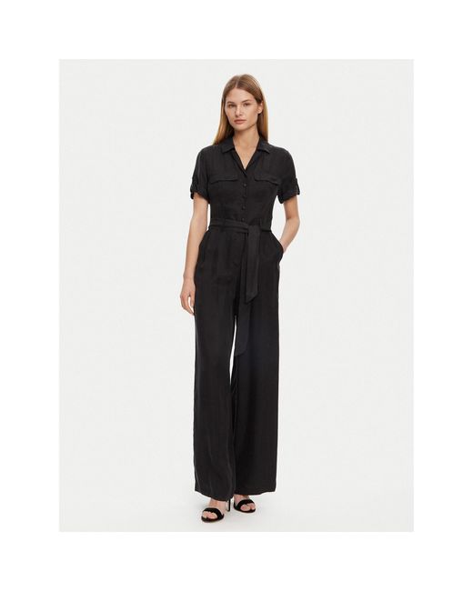 Guess Black Jumpsuit W5Gd97 Wh6E0 Regular Fit