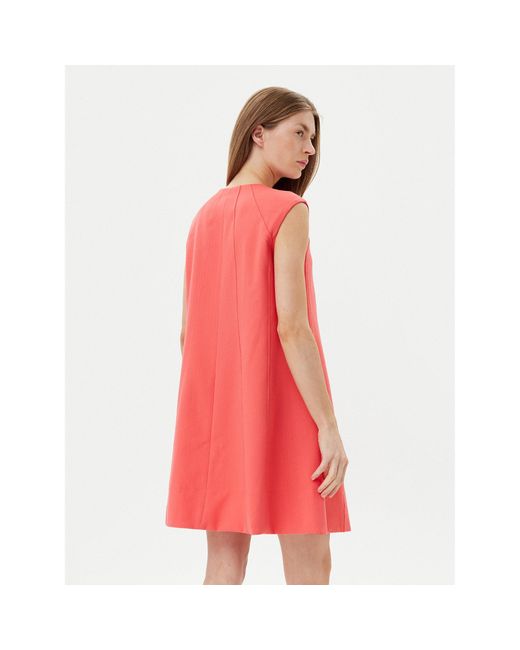 DKNY Red Kleid Für Den Alltag Dd5N1H63 Regular Fit