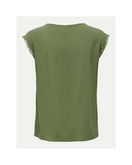 ONLY Green Bluse Jasmina 15252241 Grün Regular Fit