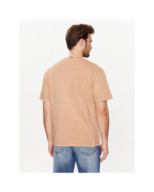 Redefined Rebel T-Shirt Zack Pcv221085 Boxy Fit in Blue für Herren