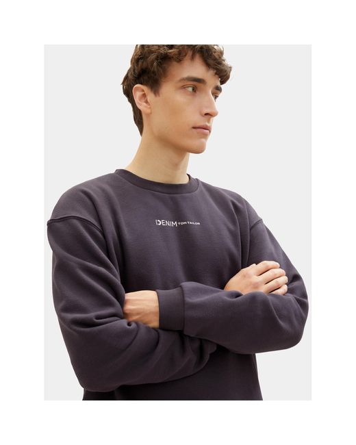 Tom Tailor Sweatshirt 1038751 Regular Fit in Blue für Herren