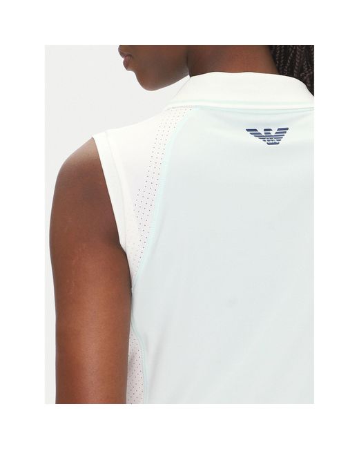 EA7 White Technisches T-Shirt 7W000200 Af13282 M9040 Regular Fit